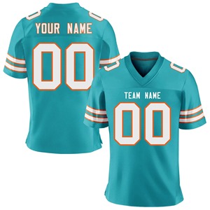 Camiseta de Fútbol Americano de Manga Corta con Logotipo Personalizado de Alta Calidad, Diseño Nuevo, Ropa Deportiva de Equipo, Venta al Por Mayor - Product Image 6