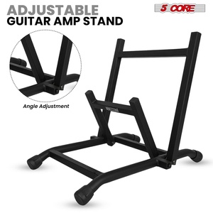 Support d'amplificateur 5 Core Amp, structure métallique robuste, réglable, pour amplificateur de guitare, profil bas, pliable et repliable - Product Image 4