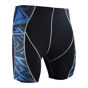 New Arrivals Short Length Men's Printed <b>Compression</b> Short Pant <b>Spring</b> Summer Activewear Shorts Quick Dry Biker Shorts For Male - Product Image 3