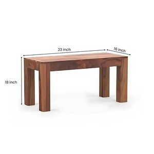 Premium Solid Wood 6 Seater <b>Dining</b> <b>Table</b> <b>Set</b> with 4 Slatted Back Chairs and 1 <b>Bench</b> Natural Finish Handmade <b>Dining</b> furniture - Product Image 3