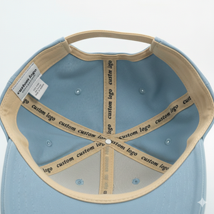 Gorra de béisbol de 5 paneles de pana clásica de verano para deportes al aire libre, estilo urbano, con logotipo bordado, venta al por mayor ODM, gorra de 5 paneles personalizada con cuerda - Product Image 5