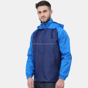 Nardon Apparel 2025 Veste imperméable à coque dure pour hommes, coupe-vent léger à capuche, col montant, pour logo avant d'hiver - Product Image 4