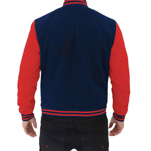 Chaquetas de Invierno Estilo Letterman para Hombre, Último Modelo, Venta al Por Mayor, Diseño Personalizado, MOQ Bajo - Product Image 4