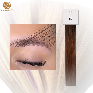 3 Grams &amp; 5 Grams 6 Inch 15 cm Virgin Hair Eyebrow <strong>Extensions</strong> Hair Human Long Brown Gold Black <strong>Brow</strong> <strong>Extension</strong> - Product Image 1