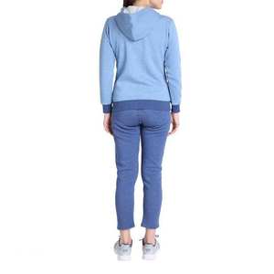Ensemble de survêtement 2 pièces en molleton color block pour femme, marque privée personnalisée, vente en gros - Vêtements de sport de haute qualité - Product Image 2