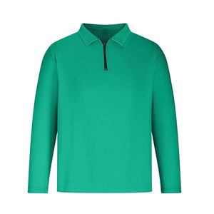 <b>Mens</b> Short Sleeve Embroidered Knitted <b>Shirt</b> Soft Cotton Anti-Pilling <b>Compressed</b> High Street Casual Breathable Solid Unique Style - Product Image 4