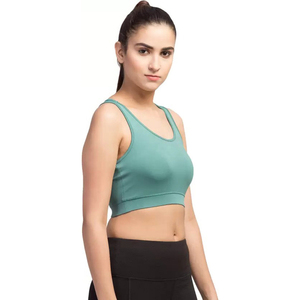 Conjunto Deportivo de Yoga de 2 Piezas para Mujer, Estilo Nuevo, de Alta Sujeción, Secado Rápido, Transpirable, Cuello en U, Leggings y Sujetador Deportivo sin Costuras - Product Image 2