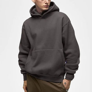ODM Hoodies Custom Logo Blank Pullover Breathable Polyester/Cotton Sportswear Clothing Gold - Product Image 3