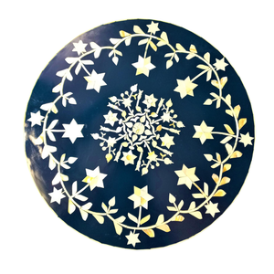 Radiant Boho Mother of Pearl Charger Plate Shell <b>Placemat</b> for Beach Wedding Decor & Banquets Storage - Product Image 2