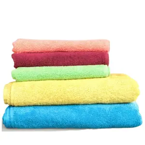 Spa毛巾白色经典奢华棉专业有机棉毛巾良好吸收毛巾印度酒店使用出口商。