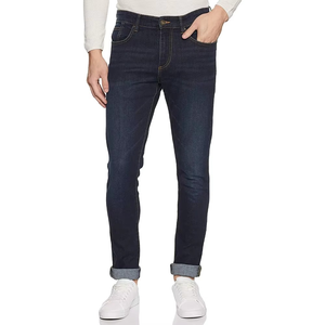 Pantalones Vaqueros de Mezclilla para Hombre, Estilo Urbano, en Color Azul, en Venta con Precio Económico y al por Mayor OEM - Product Image 2