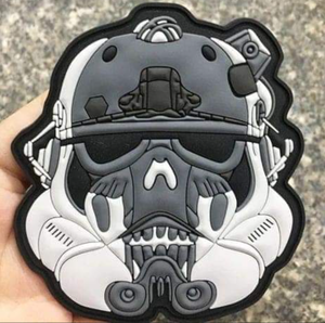 Brazalete de PVC para observación en primera línea al aire libre, insignia de moral 3D resistente al agua para drones, con diseños de Seal, Pin, Frankenstein, Chastiser, 10x8cm - Product Image 6