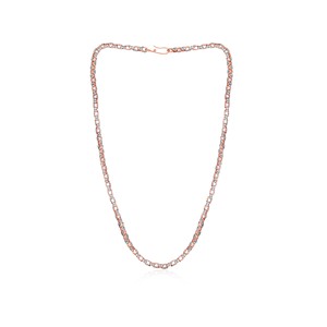 GLEAMORA ENTERPRISE Pendentif Charme pour Homme en Or Rose 14K avec Diamant Fantaisie de Laboratoire Taille Brillant Modèle GJ10508 Luxe Tendance Quotidien - Product Image 1