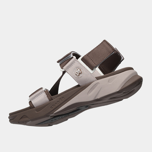 Sandalias con Diseño de Tiras Cruzadas y Punta Abierta, Ligeras, de EVA Marrón, Cómodas para Uso Activo al Aire Libre - Product Image 4