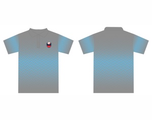 Polo de sublimación de diseño personalizado para hombre con logotipo personalizado - Product Image 1