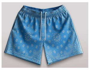 <b>Top</b> Ranking Men's Casual Solid Color <b>Mesh</b> Shorts Breathable Quick Dry Elastic Waist High Quality Customizable Comfortable - Product Image 6