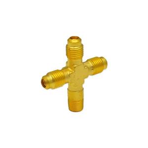 ผู้ส่งออกชาวอินเดียจำหน่ายข้อต่อแบบ 4 ทาง คุณภาพดี ทนทานต่อการกัดกร่อน รับแรงดันสูง ป้องกันการรั่วซึม ราคาถูก - Product Image 1