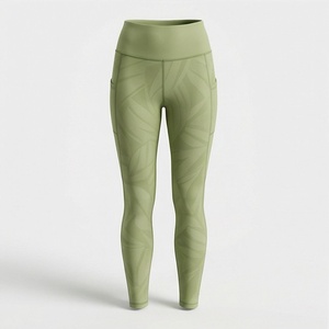 Leggings de yoga sans couture de qualité supérieure, taille haute, pour le sport, la gym, les entraînements, vêtements pour femmes adultes - Product Image 1