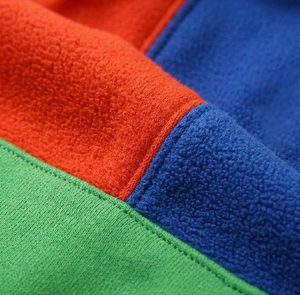 Sudadera con Capucha para Hombre, Mezcla de Poliéster y Algodón, Diseño de Paneles Multicolor, Sudadera Tipo Pullover, Fabricante de Ropa Urbana Personalizada - Product Image 5