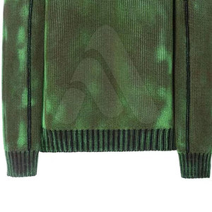Suéter Premium 100% Algodón con Lavado Ácido para Hombre, Corte Holgado, Estilo Casual Urbano, Transpirable, de Alta Calidad para Invierno - Product Image 5