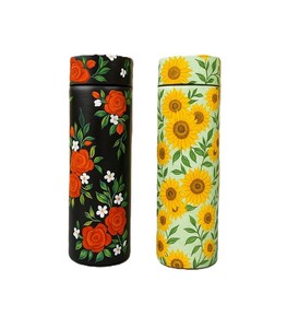 Rustic Boho Printed Ayurvedic Pure <b>Copper</b> Water Bottle Vintage Metal Drinking Bottle Drink Vessel For Home Office Gifting - Product Image 6
