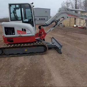 Excavadora Compacta Takeuchi TB235 de 1.2 Toneladas, Excavadora de Orugas con Cucharón de Excavación de 0.12m³ de Capacidad, Máquina de Construcción Hidráulica - Product Image 4