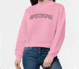 Sudadera de Cuello Alto para Mujer, Antiarrugas, de Secado Rápido, Transpirable, Informal, con Logotipo Bordado en la Parte Delantera - Product Image 1