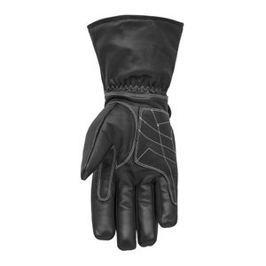 Gants de moto tout-terrain et de course 2026 en cuir avec logo personnalisé, écran tactile, protection Pyrotect, doigts entiers - Product Image 2