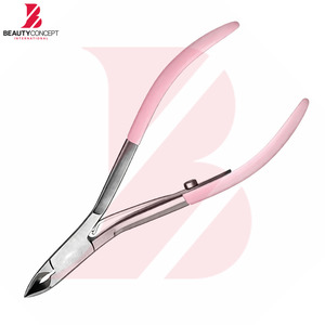 ที่ตัดหนังกำพร้าคุณภาพสูงพร้อมด้ามจับสีชมพูอ่อน ที่ตัดหนังกำพร้าและกำจัดหนังส่วนเกิน เครื่องมือทำเล็บมือและเล็บเท้าระดับมืออาชีพสำหรับร้านเสริมสวย - Product Image 5