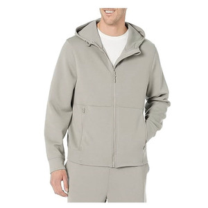 Men Solid Knitted Eco-Friendly Breathable Winter Pullover Hoodie Long Sleeve <b>Design</b> Custom Logo Printing OEM Service Pocket - Product Image 6