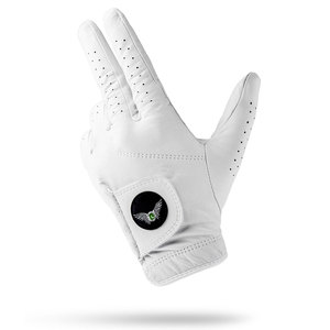 Gants de golf de luxe en cuir souple et tissu extensible, fabrication de qualité supérieure, ajustement confortable, pour adultes - Product Image 1
