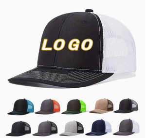 Wholesale Fashionable Custom Logo 6-Panel 100% Cotton Mesh Back Adjustable Metal Buckle Baseball <b>Cap</b>-Sporty Unisex Adult Summer - Product Image 1