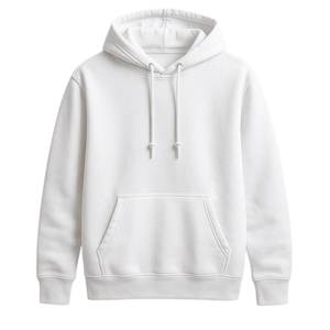 Direct Factory 100% Cotton Solid Winter Mens Hoodies Pullover Custom Logo Pocket Casual Streetwear OEM Wholesale - Product Image 5