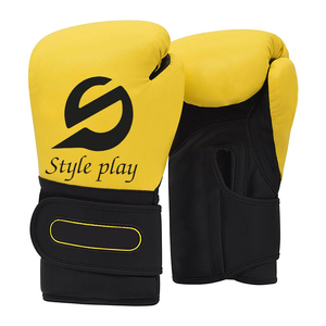 ถุงมือชกมวยคุณภาพสูง กันน้ำ ปรับขนาดได้ ระบายอากาศได้ดี ผลิตจากวัสดุ PU สำหรับฝึกซ้อมและการต่อสู้ - Product Image 6