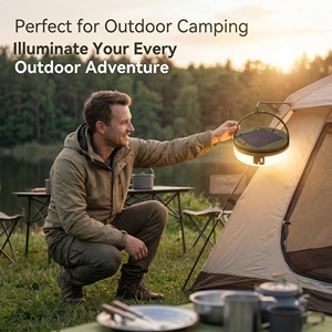 Guirnalda de Luces <span class=keywords><strong>LED</strong></span> para Camping, Portátil, Impermeable, Lámpara de Ambiente para Tienda de Campaña, Senderismo, Viajes, Fiestas, Jardín, Patio, Decoración - Product Image 5