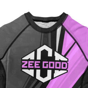 Offres exceptionnelles : Rashguard homme avec logo personnalisé, haute qualité, manches courtes, vêtements anti-UV tendance, prix bas - Product Image 3