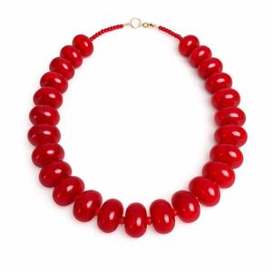Handmade <b>Resin</b> Beaded Fashion Party Statement Necklace with Real Dried Flowers and Elegant Artistic Pendant for Women - Product Image 5