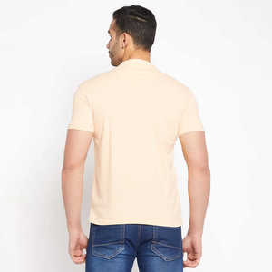 Camisetas Casuales de Manga Corta con Cuello Redondo para Hombre, Diseño de Primera Calidad, Transpirables, de Secado Rápido, 100% Algodón, Corte Regular - Product Image 1