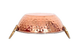 หม้อหุงต้ม Handi สำหรับทำอาหาร,หม้อทองแดงบริสุทธิ์หม้อทำอาหารคุณภาพสูงสำหรับใช้ในบ้านห้องครัวโรงแรม - Product Image 2