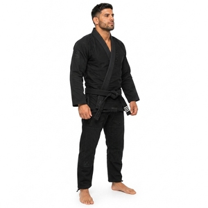 Uniforme de Jiu Jitsu Negro para Hombre, Gi de BJJ para Entrenamiento de Artes Marciales, Bordado Personalizado, Gi de Competición - Product Image 2