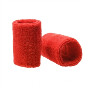 Bandeau de sport personnalisé en tissu éponge, absorbant et doux, en polyester et coton, fin et écologique, pour la gym, le tennis, la course et l'entraînement - Product Image 3