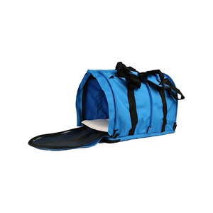 Blue Oxford Soft-Sided Pet Carrier With Zipper Closure Double Handle Dogs Travel Bag - Product Image 3