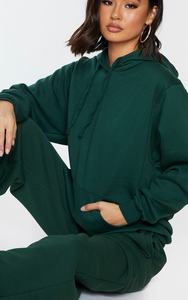 Fabricante de Ropa al por Mayor, Sudaderas con Capucha Personalizadas Extra Grandes de 340 Gsm, 100% Algodón, para Mujer, Invierno - Product Image 6