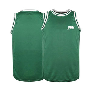 เสื้อบาสเก็ตบอลฤดูร้อนแบบใหม่ ระบายอากาศได้ดี  สำหรับทุกเพศ  สามารถสั่งพิมพ์ชื่อทีมและหมายเลขได้  มีไซส์ใหญ่  ผ้าโพลีเอสเตอร์ 100% - Product Image 1