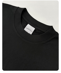เสื้อยืดวินเทจทรงหลวมสำหรับผู้ชาย พรีเมียม โอเวอร์ไซส์ สตรีทแฟชั่น สีพื้น ดีไซน์เรียบง่าย ทรงบ็อกซี่ - Product Image 3