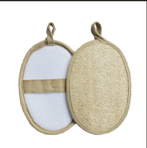 Esponja de Baño de Lufa Natural Personalizada OEM B2B, Exfoliante Corporal Biodegradable, Almohadilla de Ducha, Venta al Por Mayor, Pedido a Granel - Product Image 1