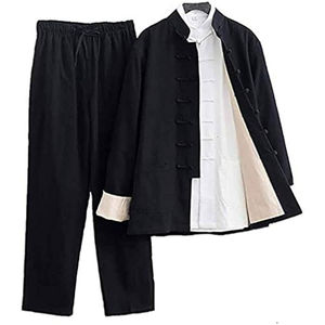 Vêtements d'arts martiaux respirants en coton 100% pour le Tai Chi, fabrication OEM/ODM sur mesure, vente en gros depuis le Pakistan - Product Image 1