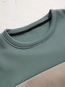 Sweat-shirt pour homme 100% coton, tissu doux, haute qualité, saison hiver 2026, col rond, coupe ajustée, manches longues - Product Image 4