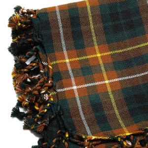 Chal Escocés Clásico 100% Lana, Diseño Tartán Buchanan para Caza, para Usar con Kilt, 16oz - Product Image 3