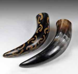 Vaso de Cuerno de Buey Hecho a Mano, Calidad Superior, Elegante, Tradicional, Estilo Vikingo, Escandinavo, Coleccionable, Regalo - Product Image 6